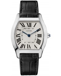 Cartier Tortue  Automatic Women's Watch, 18K White Gold, Silver Dial, W1556363
