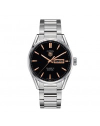 Tag Heuer Carrera  Automatic Men's Watch, Stainless Steel, Black Dial, WAR201C.BA0723