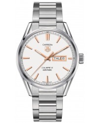 Tag Heuer Carrera  Automatic Men's Watch, Stainless Steel, Silver Dial, WAR201D.BA0723