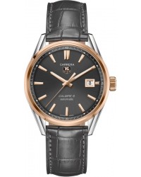 Tag Heuer Carrera  Automatic Men's Watch, Stainless Steel & Rose Gold, Anthracite Dial, WAR215E.FC6336