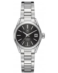Tag Heuer Carrera  Automatic Women's Watch, Stainless Steel, Black Dial, WAR2410.BA0770