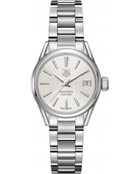 Tag Heuer Carrera  Automatic Women's Watch, Stainless Steel, Silver Dial, WAR2416.BA0776