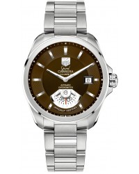 Tag Heuer Grand Carrera  Automatic Men's Watch, Stainless Steel, Brown Dial, WAV511C.BA0900