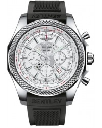 Breitling Bentley B05 Unitime  Chronograph Automatic Men's Watch, Stainless Steel, White Dial, AB0521U0.A755.220S