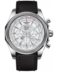 Breitling Bentley B05 Unitime  Chronograph Automatic Men's Watch, Stainless Steel, White Dial, AB0521U0.A755.478X