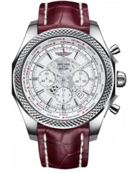 Breitling Bentley B05 Unitime  Chronograph Automatic Men's Watch, Stainless Steel, White Dial, AB0521U0.A755.751P