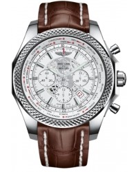 Breitling Bentley B05 Unitime  Chronograph Automatic Men's Watch, Stainless Steel, White Dial, AB0521U0.A755.756P