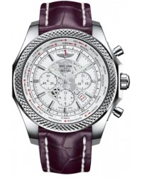 Breitling Bentley B05 Unitime  Chronograph Automatic Men's Watch, Stainless Steel, White Dial, AB0521U0.A755.787P