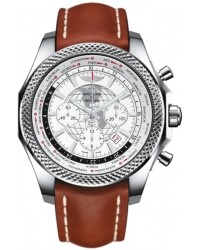Breitling Bentley B05 Unitime  Chronograph Automatic Men's Watch, Stainless Steel, White Dial, AB0521U0.A768.439X