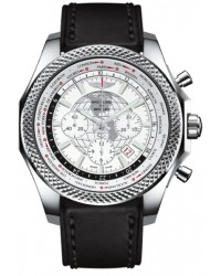 Breitling Bentley B05 Unitime  Chronograph Automatic Men's Watch, Stainless Steel, White Dial, AB0521U0.A768.478X