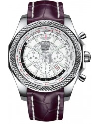 Breitling Bentley B05 Unitime  Chronograph Automatic Men's Watch, Stainless Steel, White Dial, AB0521U0.A768.787P