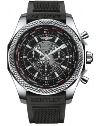 Breitling Bentley B05 Unitime  Chronograph Automatic Men's Watch, Stainless Steel, Black Dial, AB0521U4.BC65.220S