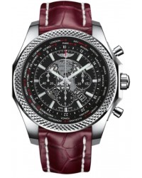 Breitling Bentley B05 Unitime  Chronograph Automatic Men's Watch, Stainless Steel, Black Dial, AB0521U4.BC65.750P