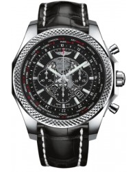 Breitling Bentley B05 Unitime  Chronograph Automatic Men's Watch, Stainless Steel, Black Dial, AB0521U4.BC65.760P