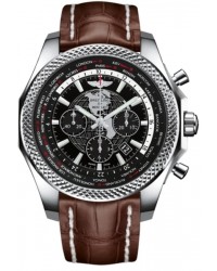 Breitling Bentley B05 Unitime  Chronograph Automatic Men's Watch, Stainless Steel, Black Dial, AB0521U4.BD79.756P