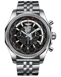 Breitling Bentley B05 Unitime  Chronograph Automatic Men's Watch, Stainless Steel, Black Dial, AB0521U4.BD79.990A