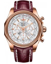 Breitling Bentley B05 Unitime  Chronograph Automatic Men's Watch, 18K Rose Gold, White Dial, RB0521U0.A756.750P