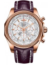Breitling Bentley B05 Unitime  Chronograph Automatic Men's Watch, 18K Rose Gold, White Dial, RB0521U0.A756.787P