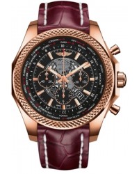 Breitling Bentley B05 Unitime  Chronograph Automatic Men's Watch, 18K Rose Gold, Black Dial, RB0521U4.BC66.750P