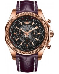 Breitling Bentley B05 Unitime  Chronograph Automatic Men's Watch, 18K Rose Gold, Black Dial, RB0521U4.BC66.787P