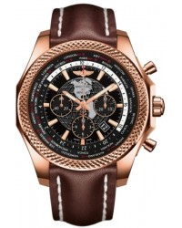 Breitling Bentley B05 Unitime  Chronograph Automatic Men's Watch, 18K Rose Gold, Black Dial, RB0521U4.BE02.444X