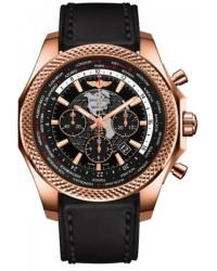 Breitling Bentley B05 Unitime  Chronograph Automatic Men's Watch, 18K Rose Gold, Black Dial, RB0521U4.BE02.478X