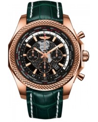 Breitling Bentley B05 Unitime  Chronograph Automatic Men's Watch, 18K Rose Gold, Black Dial, RB0521U4.BE02.753P