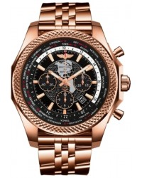 Breitling Bentley B05 Unitime  Chronograph Automatic Men's Watch, 18K Rose Gold, Black Dial, RB0521U4.BE02.990R