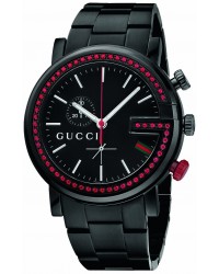 Gucci G-Chrono  Chronograph Quartz Men's Watch, PVD Black Steel, Black Dial, YA101348