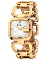 Gucci G-Gucci  Quartz Women's Watch, Gold Plated, Mother Of Pearl Dial, YA125513