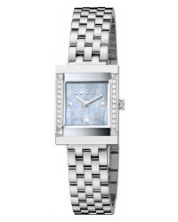 Gucci G-Frame  Quartz Women's Watch, Stainless Steel, Mother Of Pearl Dial, YA128404