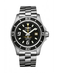Breitling Superocean 44  Automatic Men's Watch, Stainless Steel, Black Dial, A1739102.BA78.134A