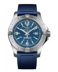 Breitling Colt  Super-Quartz Men's Watch, Stainless Steel, Blue Dial, A7438811.C907.145S