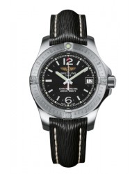 Breitling Colt  Super-Quartz Women's Watch, Stainless Steel, Black Dial, A7738811.BD46.208X