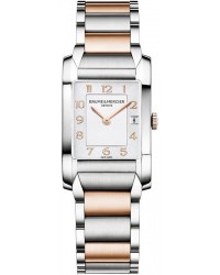 Baume & Mercier Hampton Classic  Quartz Women's Watch, Stainless Steel, Silver Dial, MOA10108