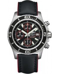 Breitling Superocean Chronograph II  Chronograph Automatic Men's Watch, Stainless Steel, Black Dial, A1334102.BA81.228X