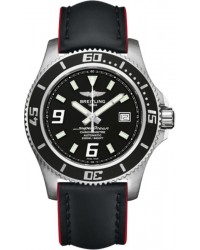 Breitling Superocean 44  Automatic Men's Watch, Stainless Steel, Black Dial, A1739102.BA77.228X