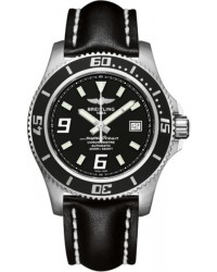 Breitling Superocean 44  Automatic Men's Watch, Stainless Steel, Black Dial, A1739102.BA77.435X