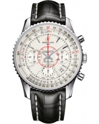 Breitling Montbrillant 01  Chronograph Automatic Men's Watch, Stainless Steel, Silver Dial, AB013012.G709.729P