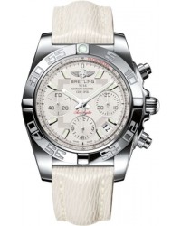 Breitling Chronomat 41  Chronograph Automatic Men's Watch, Stainless Steel, Silver Dial, AB014012.G711.237X