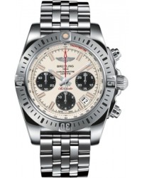 Breitling Chronomat 41  Chronograph Automatic Men's Watch, Stainless Steel, Silver Dial, AB01442J.G787.378A