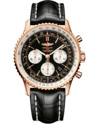 Breitling Navitimer 01  Chronograph Automatic Men's Watch, Stainless Steel, Black Dial, RB012012.BA49.743P