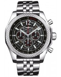 Breitling Bentley Barnato  Chronograph Automatic Men's Watch, Stainless Steel, Black Dial, A4139024.BC83.984A