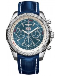 Breitling Bentley 6.75  Chronograph Automatic Men's Watch, Stainless Steel, Blue Dial, A4436412.C786.747P