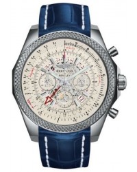 Breitling Bentley B04 GMT  Chronograph Automatic Men's Watch, Stainless Steel, Silver Dial, AB043112.G774.747P