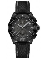 Tag Heuer Aquaracer  Automatic Men's Watch, Titanium, Black Dial, CAY218B.FC6370