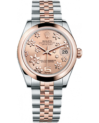 Rolex DateJust Lady 31  Automatic Women's Watch, Steel & 18K Rose Gold, Pink Dial, 178241-PNK