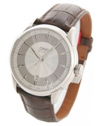 Oris Culture Artelier  Automatic Men's Watch, Stainless Steel, Silver Dial, 733-7591-4051-LS