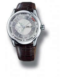 Oris Culture Artelier  Automatic Men's Watch, Stainless Steel, Silver Dial, 645-7596-4051-LS