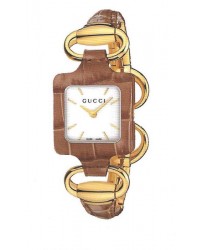 Gucci 1921  Quartz Women's Watch, Stainless Steel, White Dial, YA130407